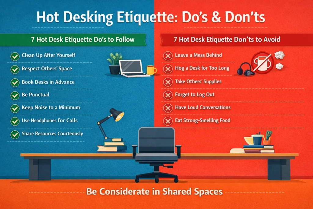 Hot Desk Etiquette Do’s and Don’ts