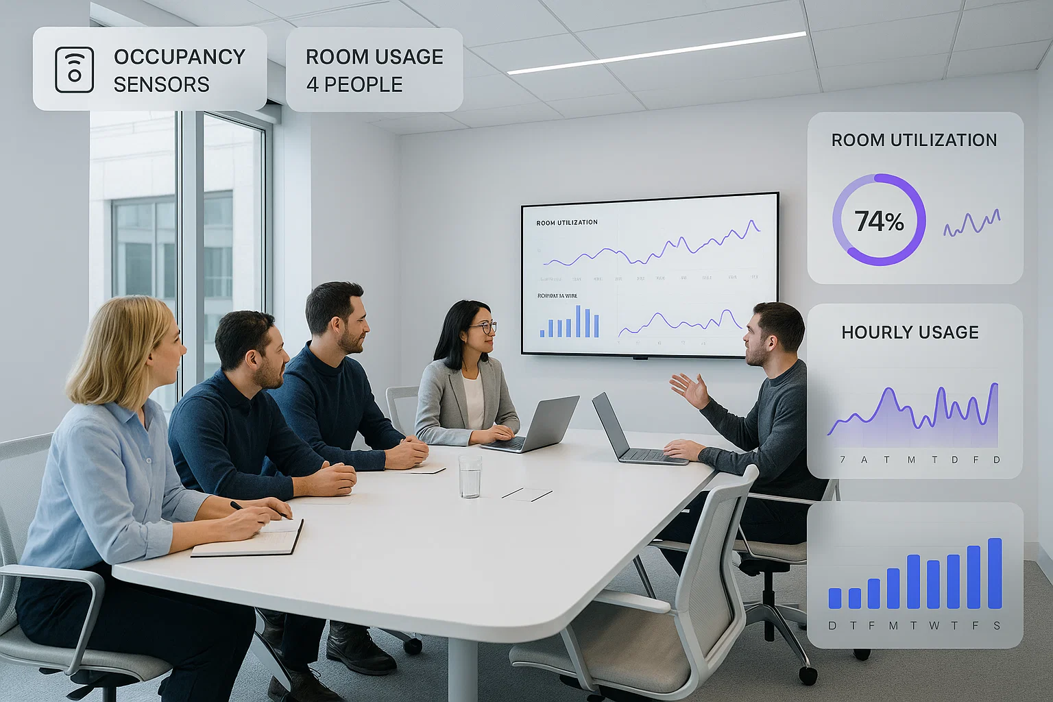 A Complete Guide to Meeting Room Analytics and Efficiency