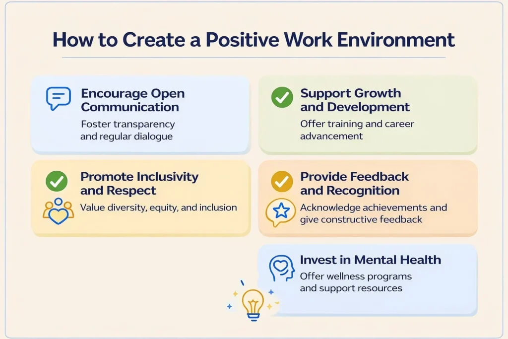 How to Create a Positive Work Environment