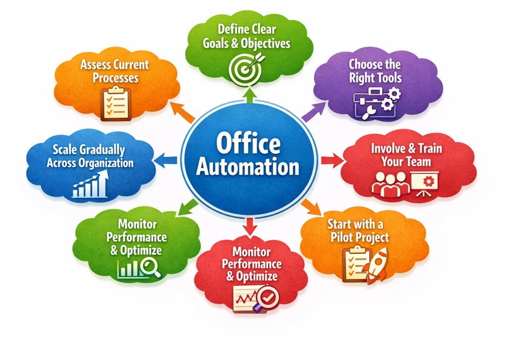 implementation office automation