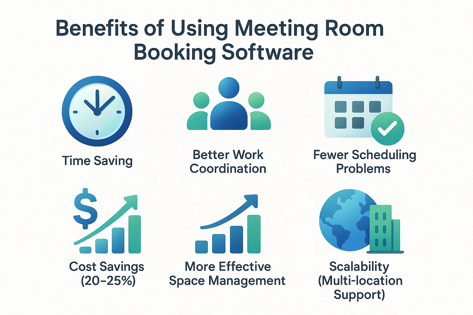 Benefits of meeting room booking software