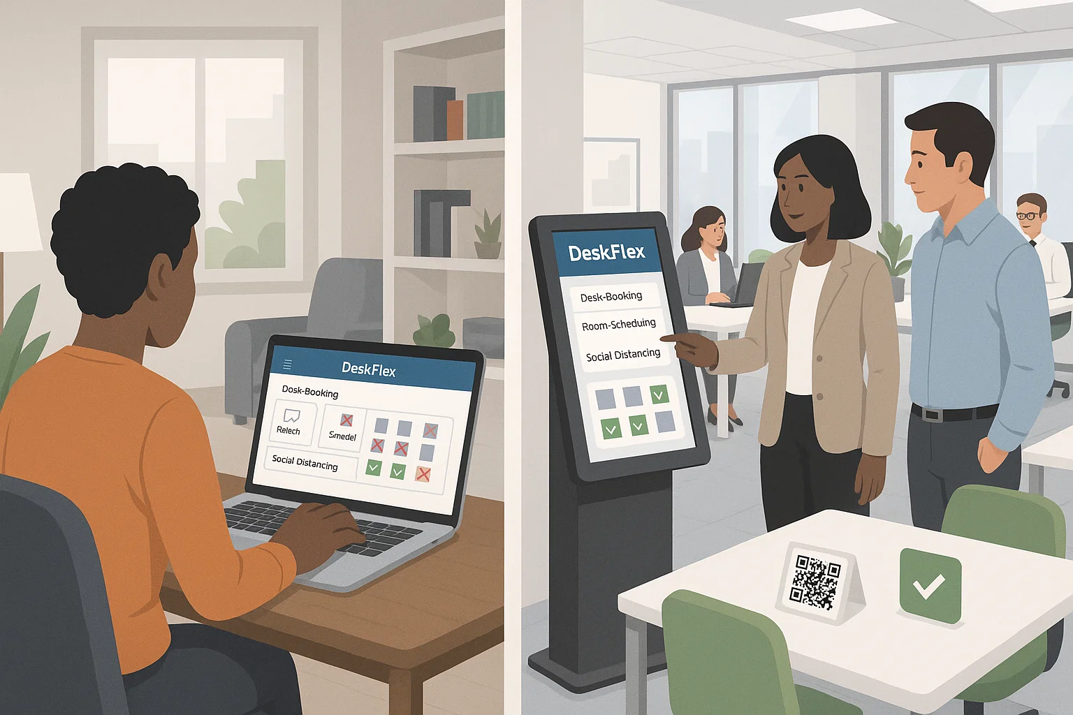 Hybrid Workplace scheduling