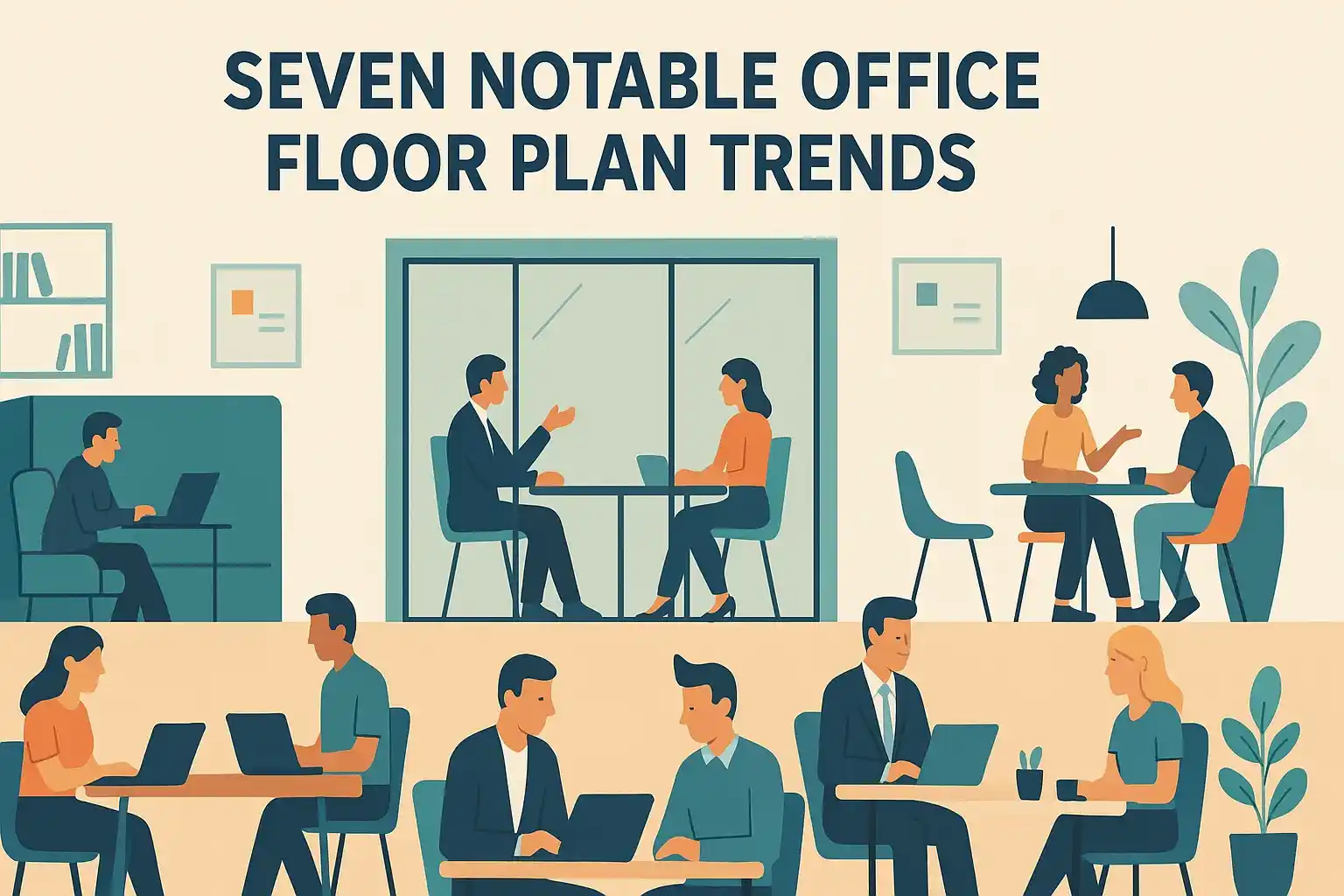 Seven Notable Office Floor Plans Trends feature image