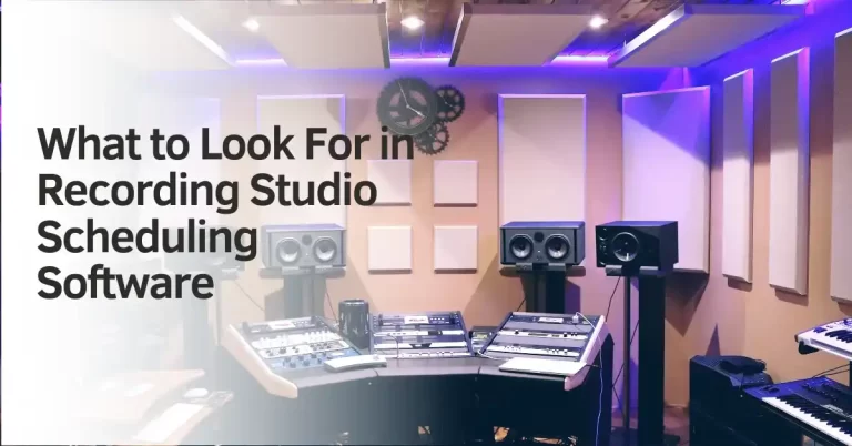studio scheduling software