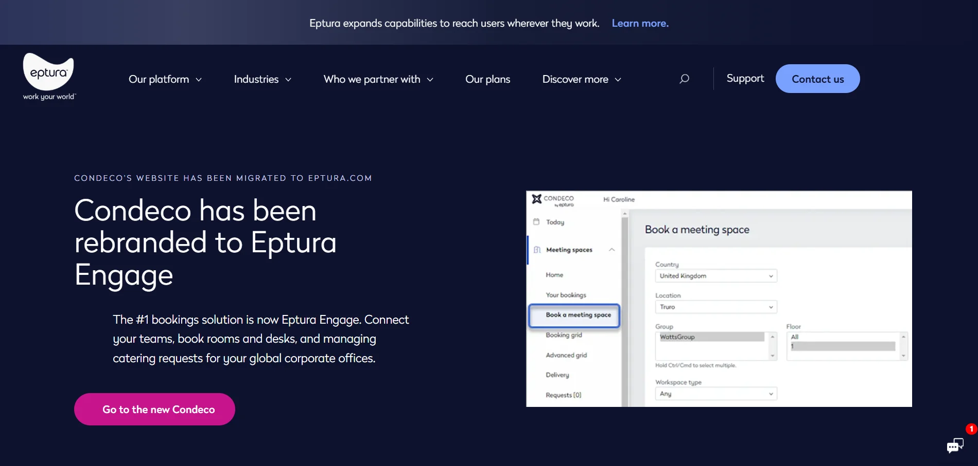 Condeco Conference Room Scheduling Software