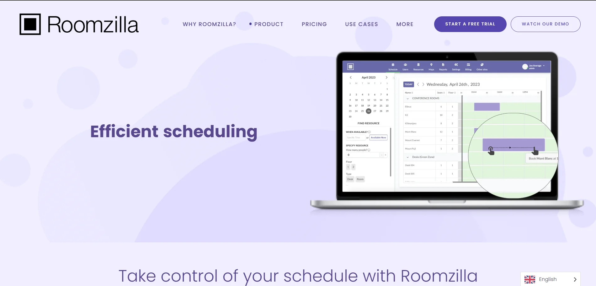 Roomzila Conference Room Scheduling Software