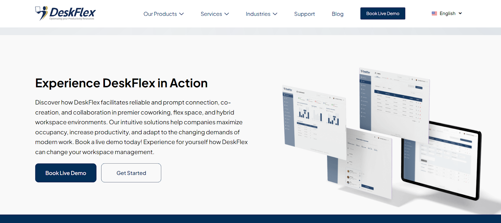 Experience DeskFlex in action
