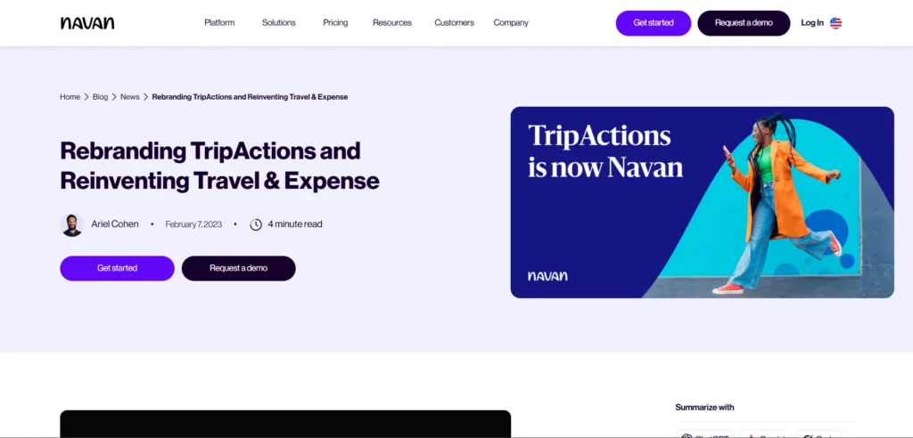 TripActions Travel & Expense