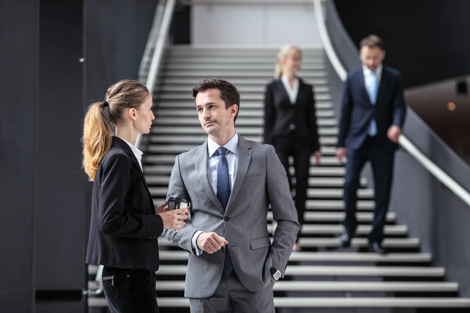 employees in a workplace