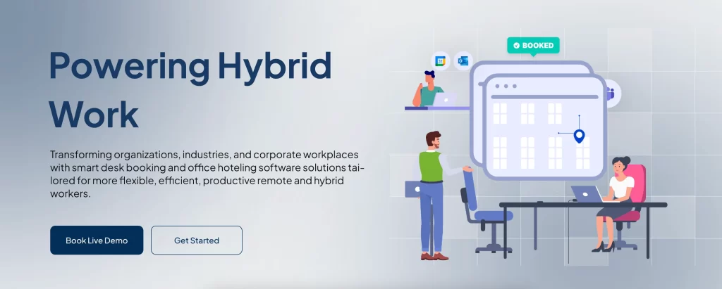 DeskFlex powering hybrid work schedule