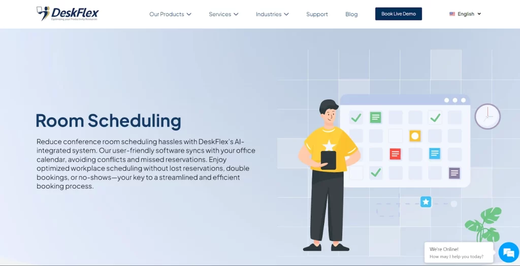 DeskFlex-room-scheduling 