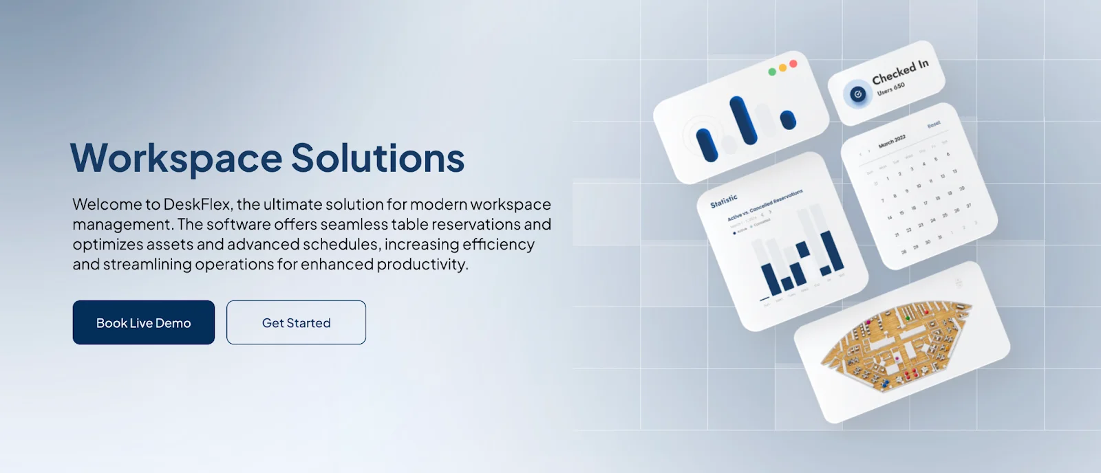 deskflex workspace solution