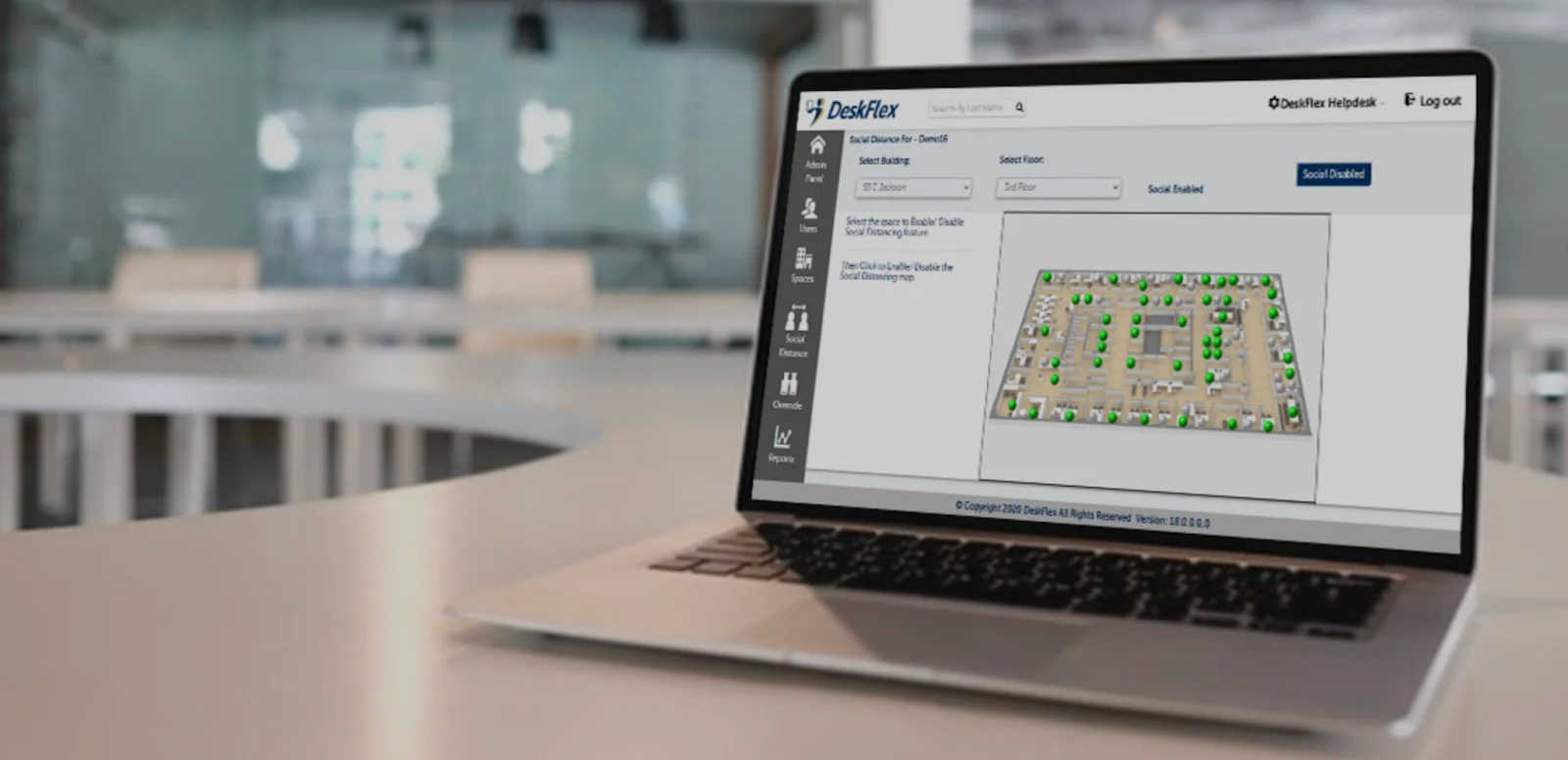 desk sharing tool