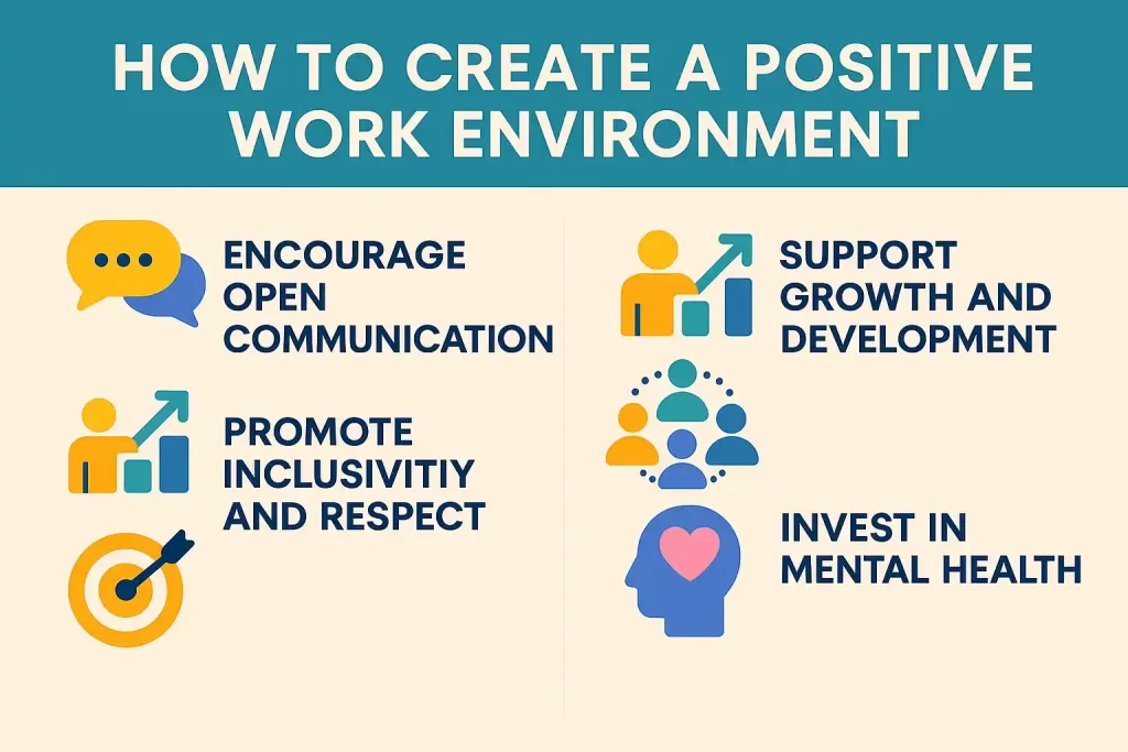 Ways of positive work enviroment
