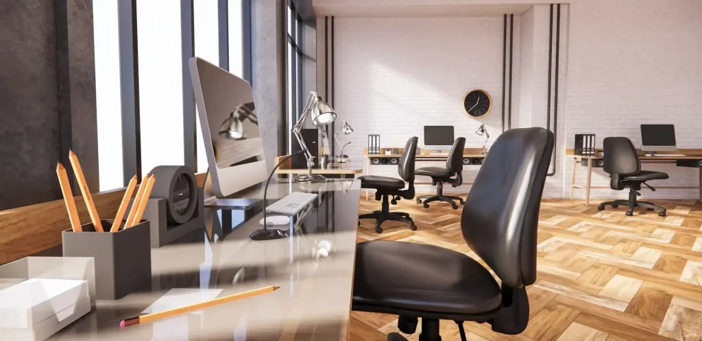 office desk for a perfect work environement