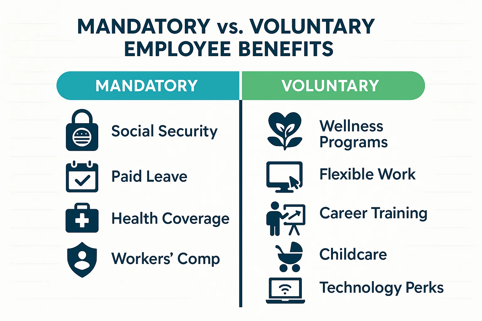 Mandatory vs. Voluntary Benefits