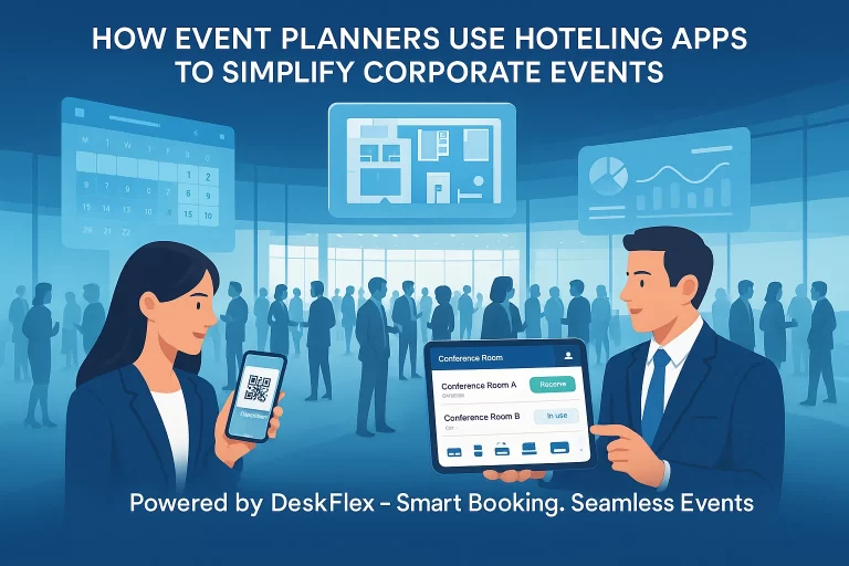 How Event Planners Use Hoteling Apps to Simplify Corporate Events