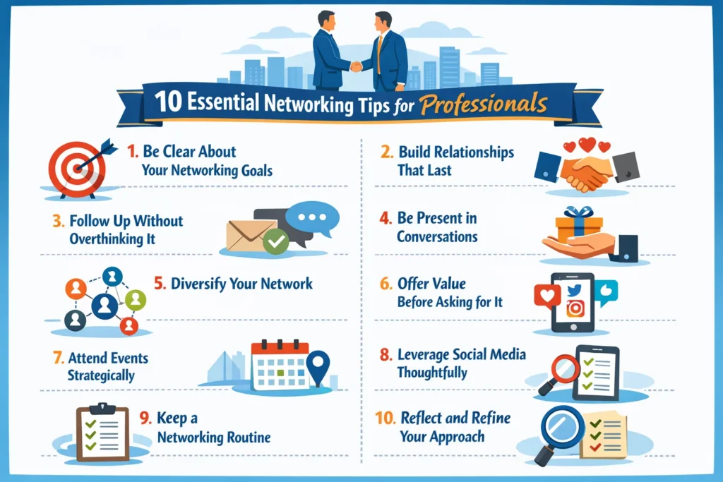 10 Essential Networking Tips for Professionals